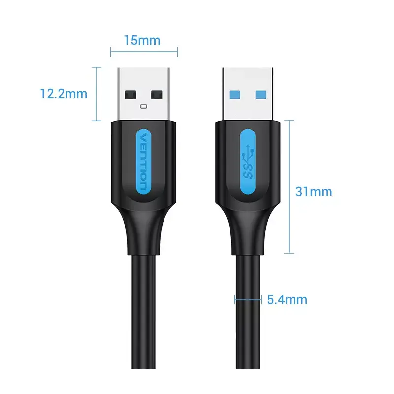 Vention USB 3.0 A–A Cable 0.5 m Photo 14