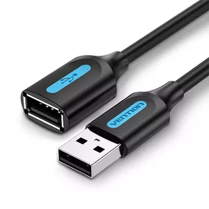 Vention USB 2.0 A Male to A Female Extension Cable 3M черный PVC тип