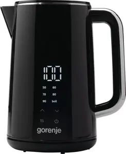 Elektriskais tējkanna Gorenje K17DWD 1.7L 2200W Melns Regulējams termostats