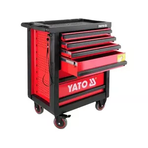 Yato YT-0902 instrumentu ratiņi ar 6 atvilktnēm, tērauda