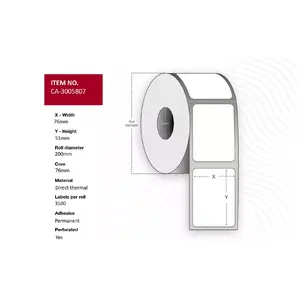 Printer label Capture CA-3005807