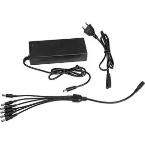 Power Supply EUROLITE 52500217 for 6× LED Party Tube IR, compatible 6-lamp adapter