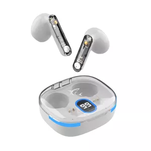 Austiņas White Shark GEB-TWS37 HyperBeat White