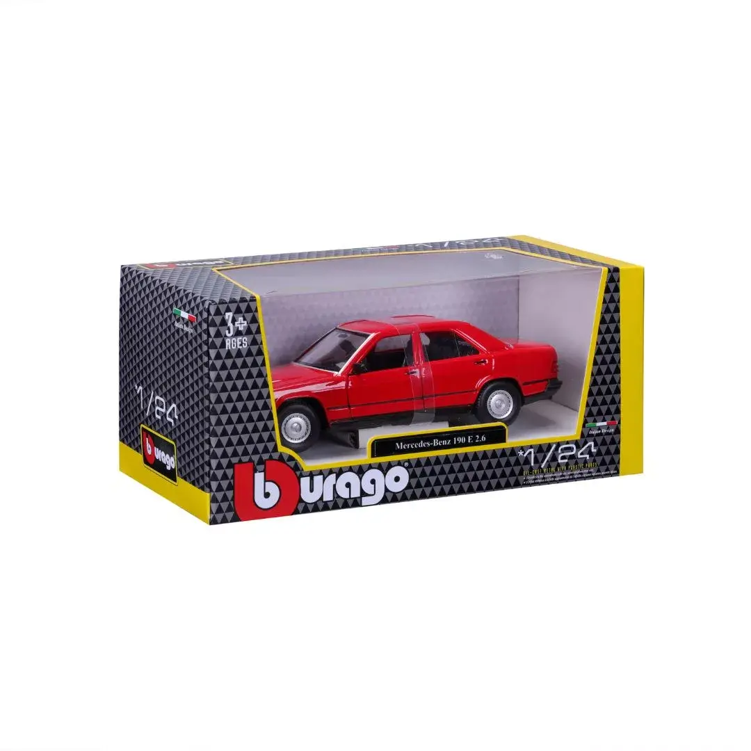 Bburago Mercedes Benz 190E 1987 modelis 1:24 Photo 2