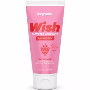 Personal lubricant INTIMATELINE INTYMATE WISH Raspberry flavored, water-based, 100 ml
