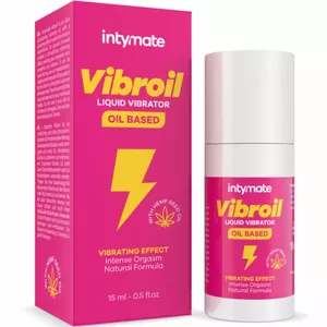 Massage oil INTIMATELINE INTYMATE Vibroil 15 ml — vibrating effect