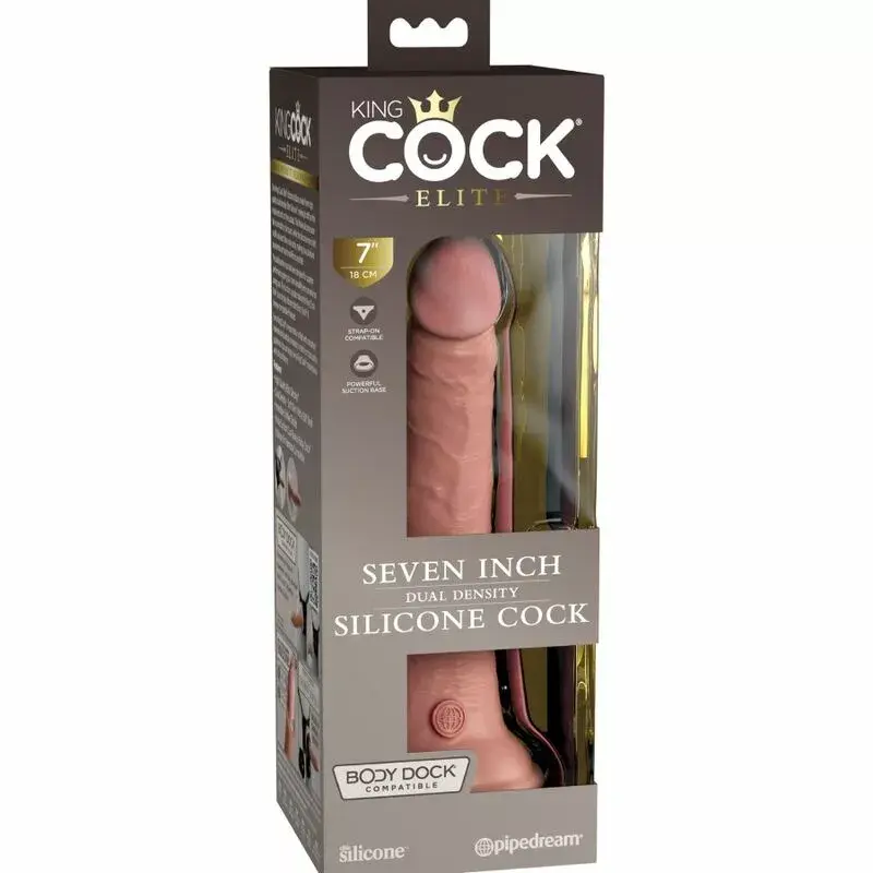 Dildo KING COCK ELITE REALISTIC SILICONE Photo 5