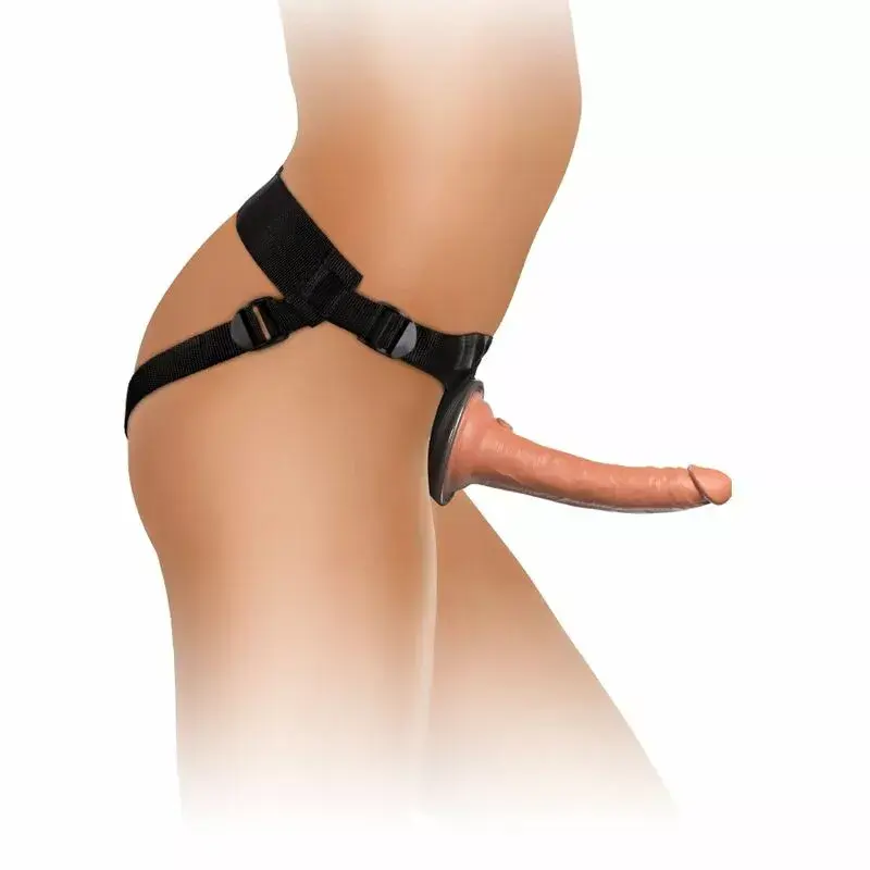 King Cock strap-on ar 17,8 cm silikona dildo Photo 4