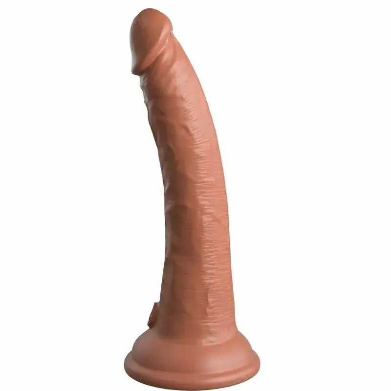 King Cock strap-on ar 17,8 cm silikona dildo Photo 7