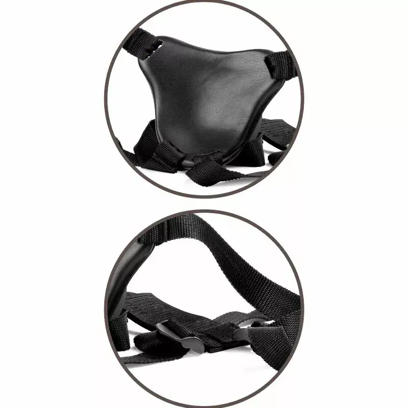 King Cock strap-on ar 17,8 cm silikona dildo Photo 8
