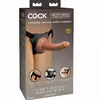 King Cock strap-on ar 17,8 cm silikona dildo Photo 11
