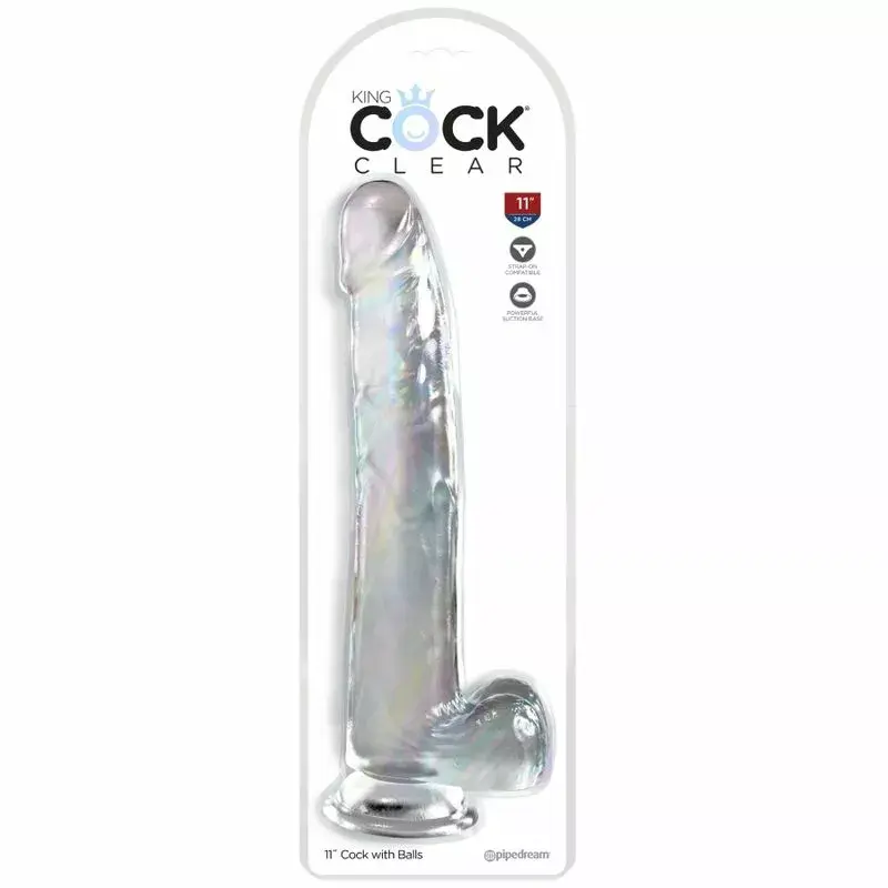 Dildo king cock D-236644 clear 24.8 cm Photo 2