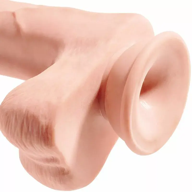 Dildo King Cock 24.8 cm, realistic with balls Photo 5