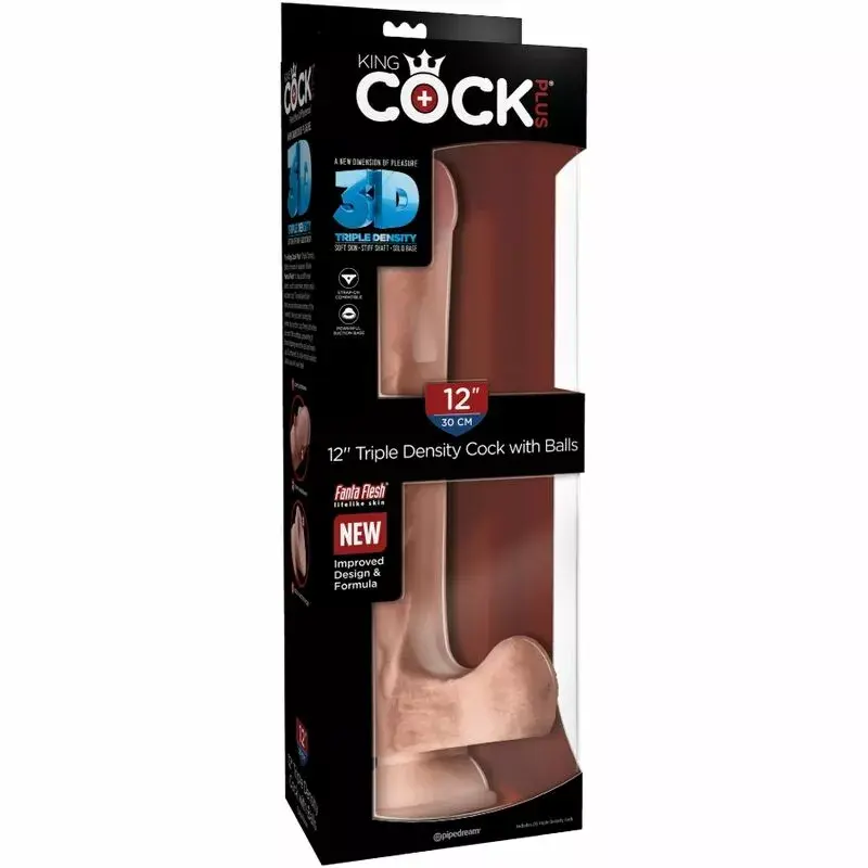 Dildo King Cock 24.8 cm, realistic with balls Photo 8