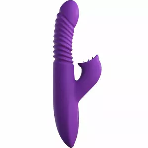 Fantasy For Her Clitoris Stimulator with Heat, Oscillation, and Vibration Functions, Violet