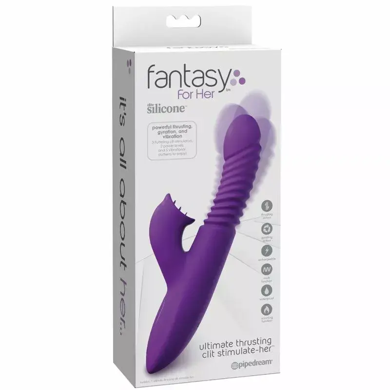 Клиторальный стимулятор Fantasy For Her - Фиолетовый Photo 5