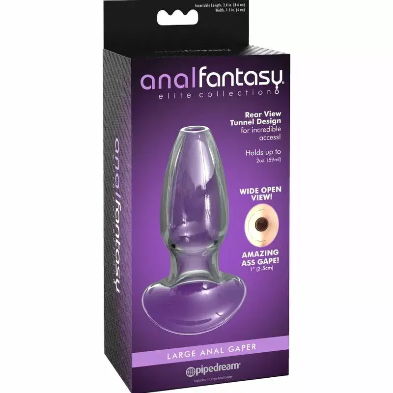 Dildo Anal Fantasy Elite Collection Anal Gaper Crystal Dilator Photo 3