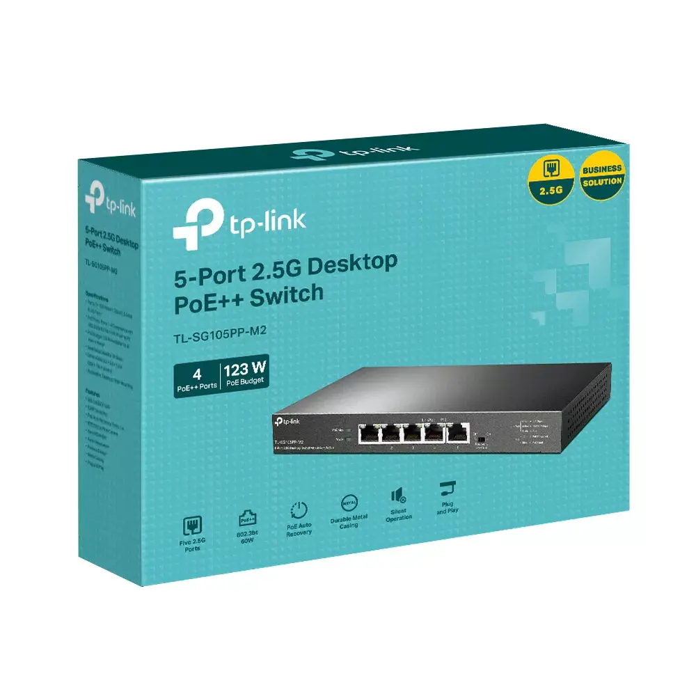 Коммутатор TP-Link 5-портовый 2.5G Photo 3