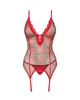 Корсет Obsessive D-236327 XL/2XL комплект с поясом Photo 10