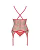Корсет Obsessive D-236327 XL/2XL комплект с поясом Photo 12