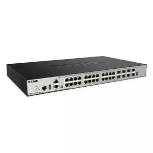 D-Link DGS-3630-28TC Managed L3 Gigabit Ethernet Switch with 20 RJ-45 Ports and 4 SFP+ Uplinks