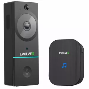 Wireless Doorbell Chime Evolveo Ringo RINGORLY Black 1080p