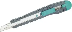 Utility snap-off blade knife Wolfcraft 4141000 — standard replaceable blades, 1 pc