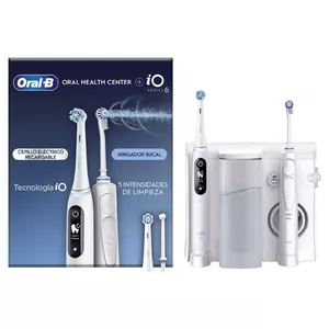 Rotating-oscillating toothbrush Oral-B iO6 White Adult Battery 2 brush heads