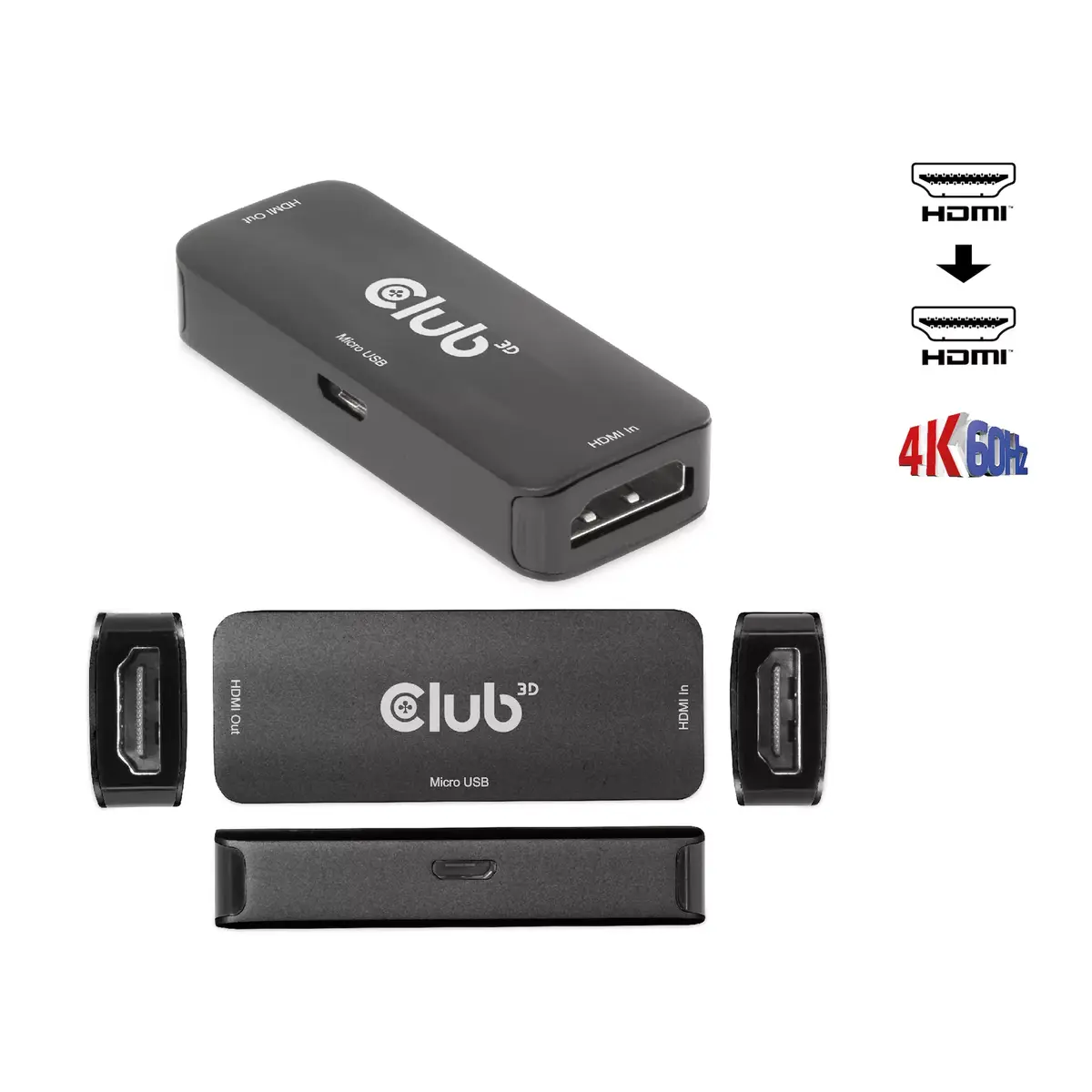 HDMI активный репитер CLUB3D CAC-1307 Photo 6