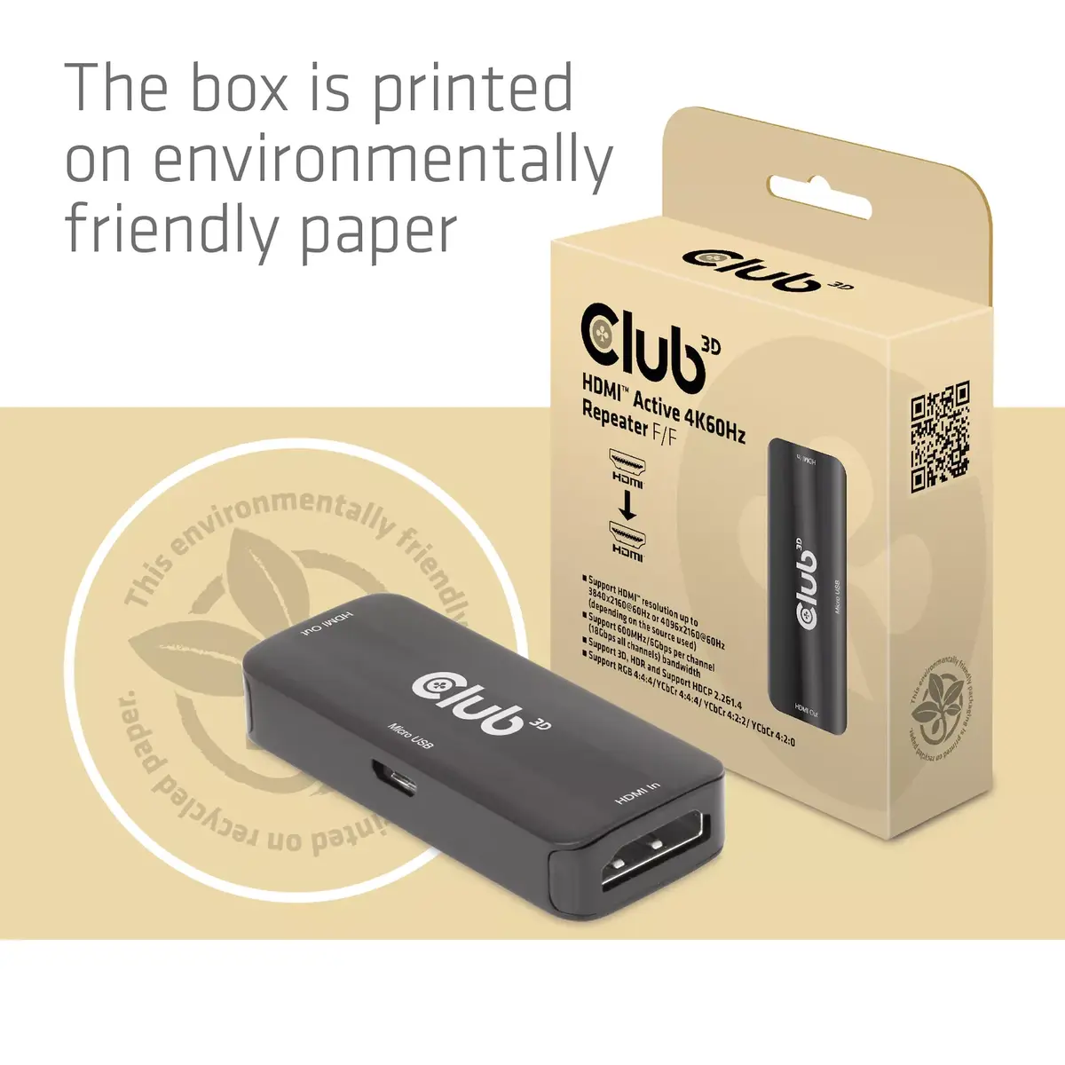 HDMI активный репитер CLUB3D CAC-1307 Photo 9