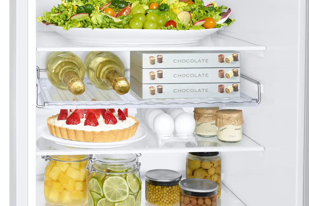 Samsung RB34C672EWW freestanding refrigerator 344 L Photo 7