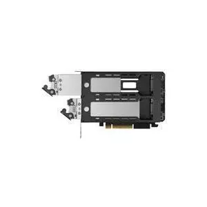 Mobile Storage Rack RAIDSONIC ToughArmor MB842MP-B — 2 Removable Slots for M.2 NVMe, PCIe 4.0 x16
