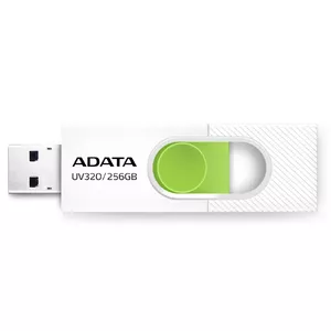 ADATA UV320 USB flash drive 256 GB USB Type-A 3.2 Gen 1 (3.1 Gen 1) Green, White