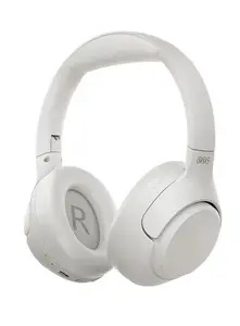 QCY H3 Binokulārās austiņas ar galvas stīpu Baltas Vadu un bezvadu Bluetooth Iebūvēts mikrofons USB Type-C Circumaural Zvaniem un mūzikai