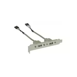 PREMIUMCORD Papildu porti MB 2x USB (tukšā plāksne)