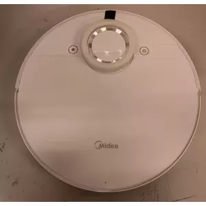 IZPĀRDOŠANA. Midea M7 Robota Putekļu Sūcējs, Balts (plaisas uz sukas vāka)