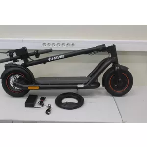 SALE OUT. Navee N65 Electric Scooter, Black Navee  N65 Electric Scooter 500 W 25 km/h USED, REFURBISHED, SCRATCHED, WITHOUT ORIGINAL PACKAGING, WITHOUT ACCESSORIES Black