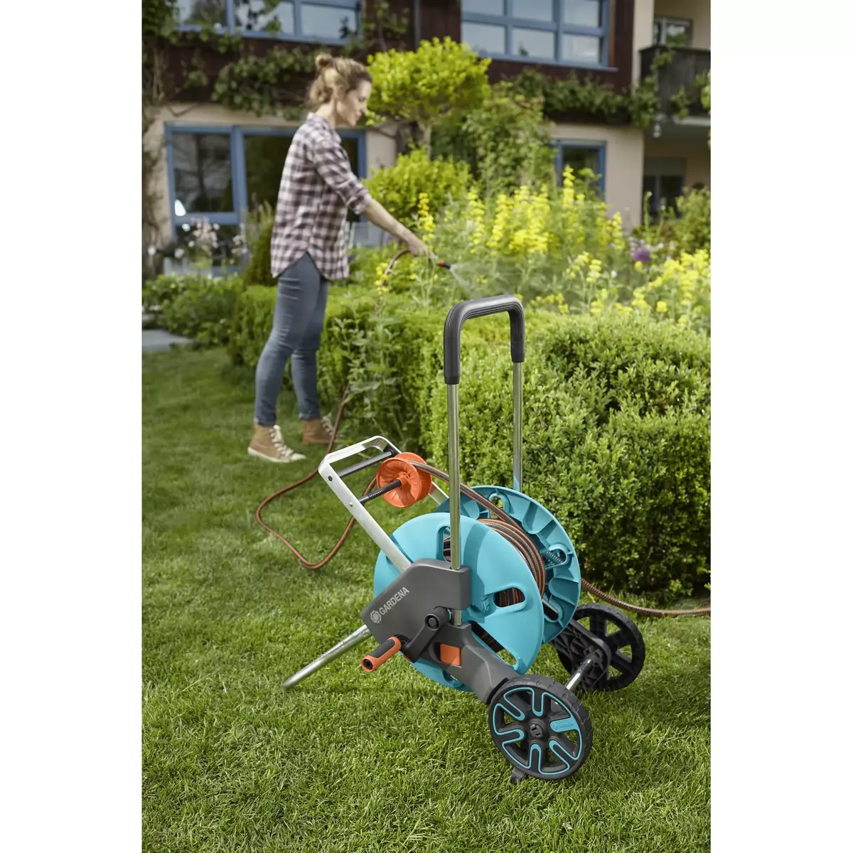 Riteņu rati Gardena AquaRoll M Easy Set Photo 3