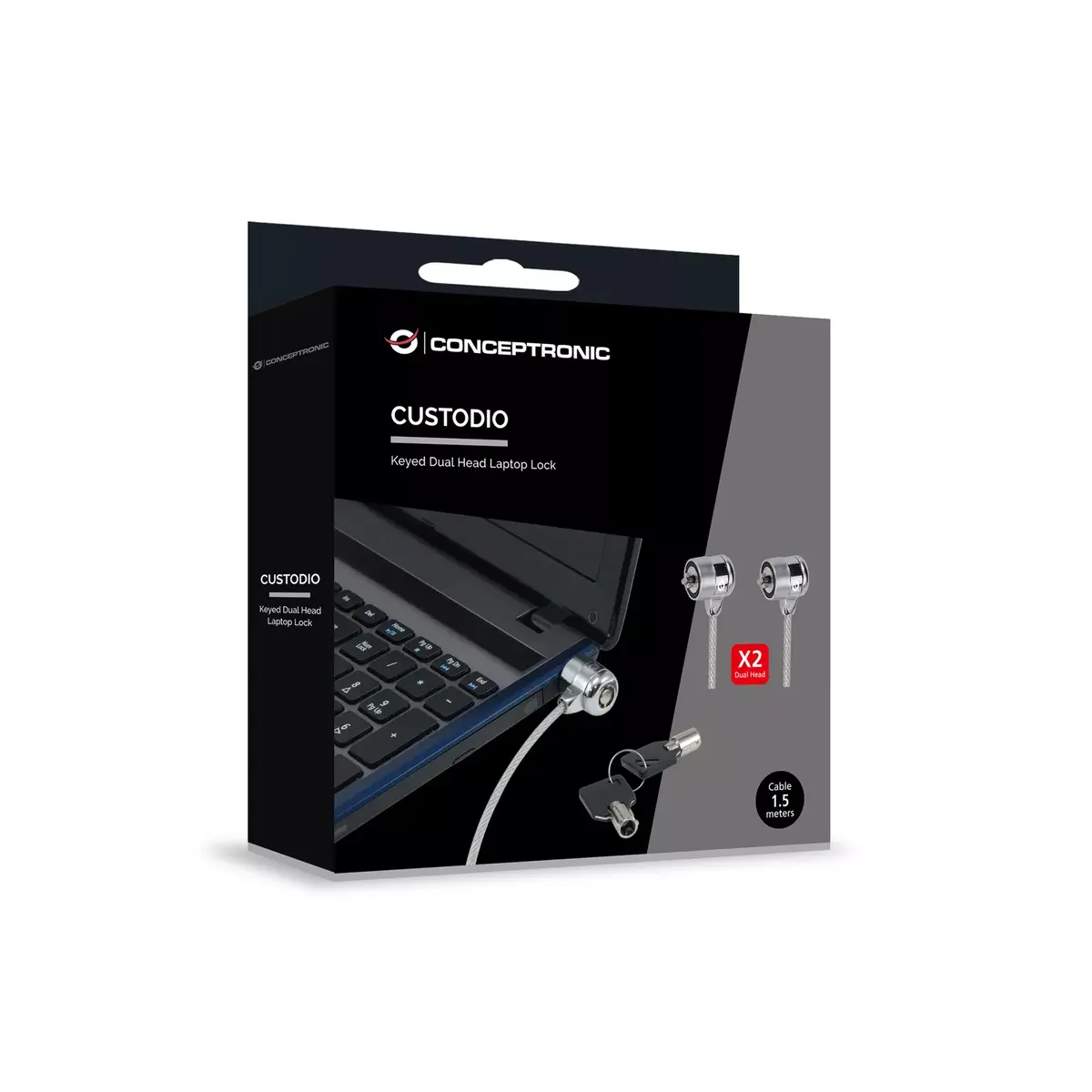 Datora slēdzis Conceptronic CNBSLOCK15T Photo 5
