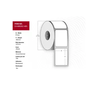 Printer label Capture CA-800262-405 Capture
