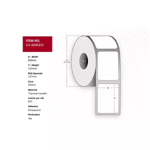 Printer label Capture CA-3006322