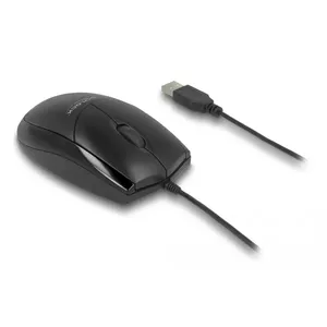 DeLOCK 12106 mouse Ambidextrous USB Type-A Optical 1200 DPI