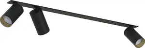 Ceiling spotlight NOWODVORSKI Mono 7691 — adjustable black spot lamp for wardrobe