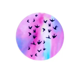 Phone pop holder iLike ILIUNPH23 — universal grip with bird design