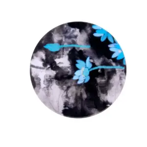 Phone Pop Holder iLike ILIUNPH27 Flower Blue – collapsible grip and stand