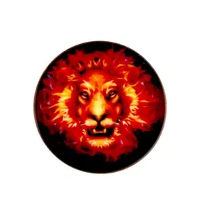 Pop Holder for Smartphones iLike Fire Lion ILIUNPH39 — universal grip and stand