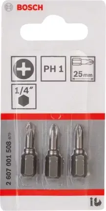 Screwdriver Bit Set Bosch 2 607 001 508 Photo 2