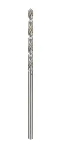 Bosch PRO Metal HSS-G Twist Drill Bit Standard Length 2.5 mm DIN 338 Right Hand Rotation 10-Pack