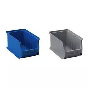 Storage box allit ProfiPlus 456268, stackable, 235×150×125 mm, grey
