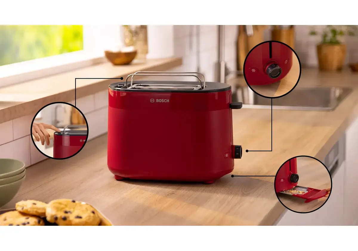 Toaster Bosch TAT2M124 — 2-slice 950 W Photo 4